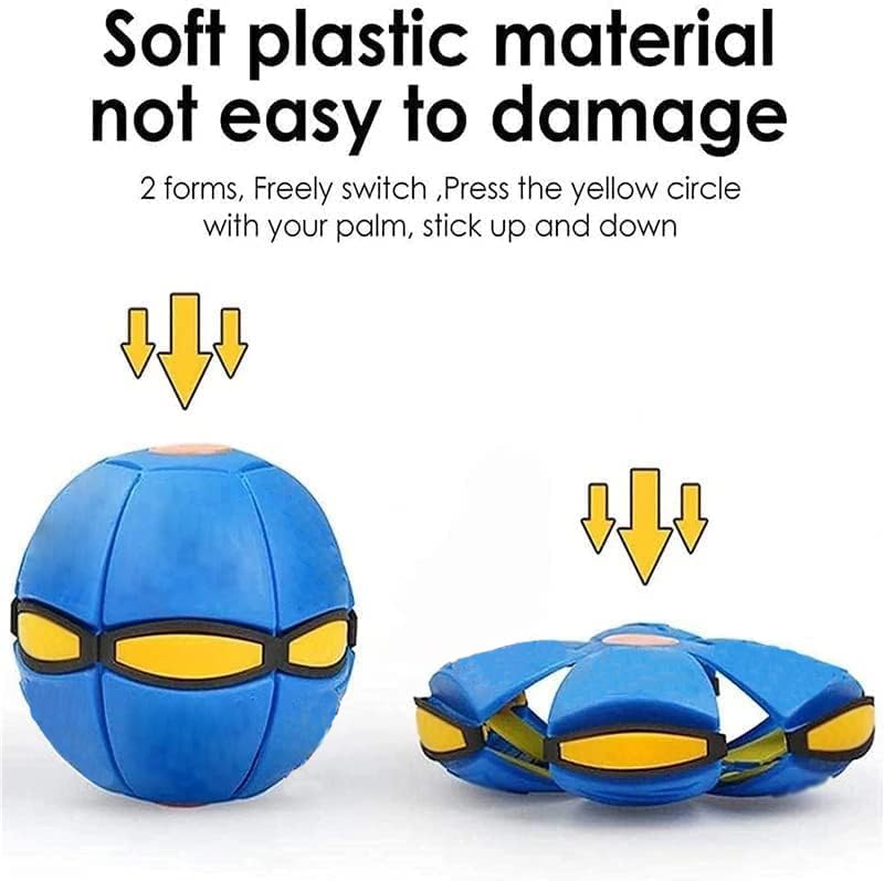 Bobcow UFO Magic Ball blue kids outdoor use promotes active exercise and hand-eye coordination