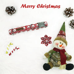Bobo Rainbow Santa Claus collar design ideal for Christmas photos and everyday charm.