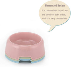 BOCHO set-of-3 bowls image features candy colors for multi-pet homes