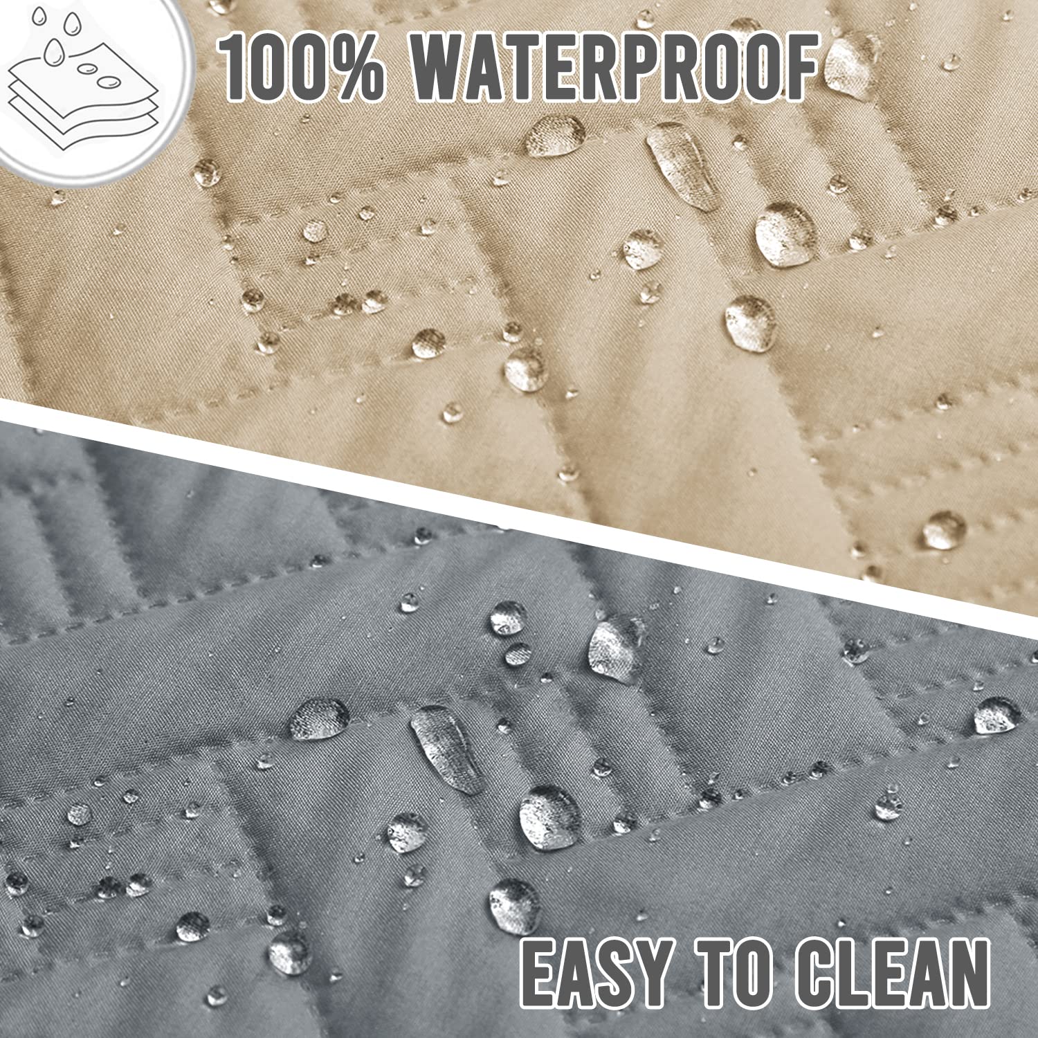 BOCTOPUG dog bed cover durable stitching supports regular use
