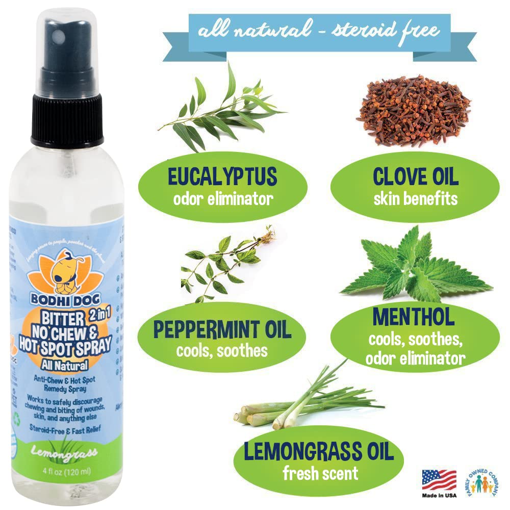 Bodhi Dog Bitter 2-in-1 scent highlights lemongrass and tea tree.