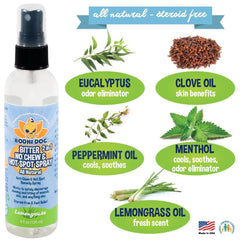 Bodhi Dog Bitter 2-in-1 scent highlights lemongrass and tea tree.