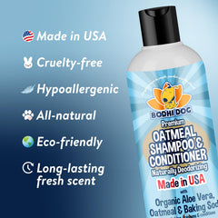 Bodhi Dog cologne spritz on coat highlights quick odor control and a fresh scent
