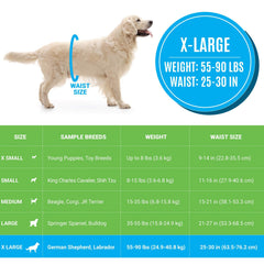 Bodhi Dog adjustable waist wrap showing fur-friendly velcro for secure fit
