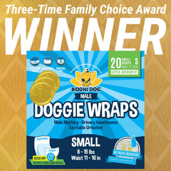 Bodhi Dog disposable male diapers small wearing-fit highlights adjustable Velcro for a snug, comfortable fit