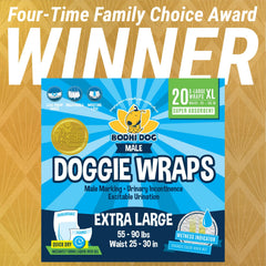 Bodhi Dog wetness indicator close-up highlighting leak-protective design