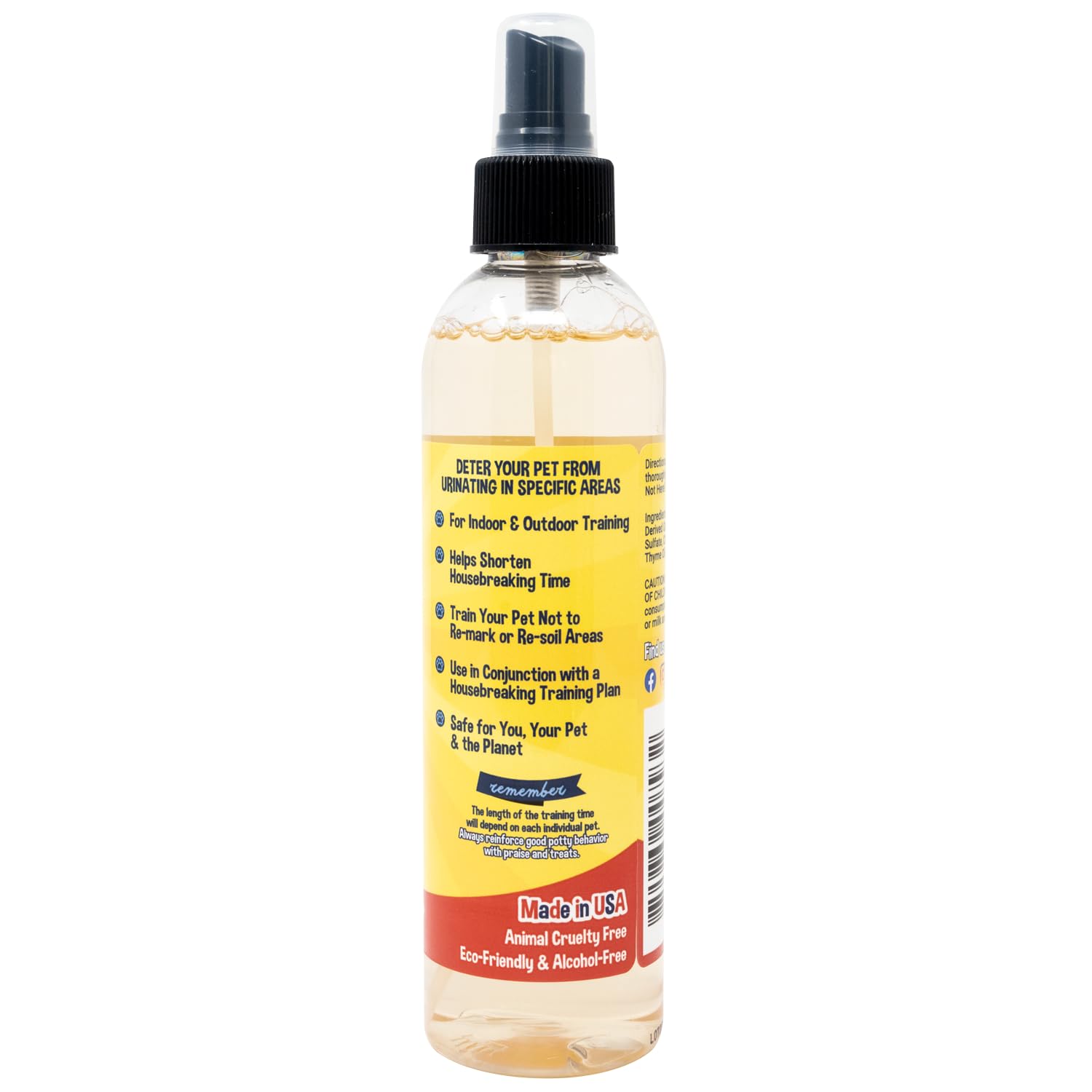 Bodhi Dog Not Here Spray made in USA packaging and formula
