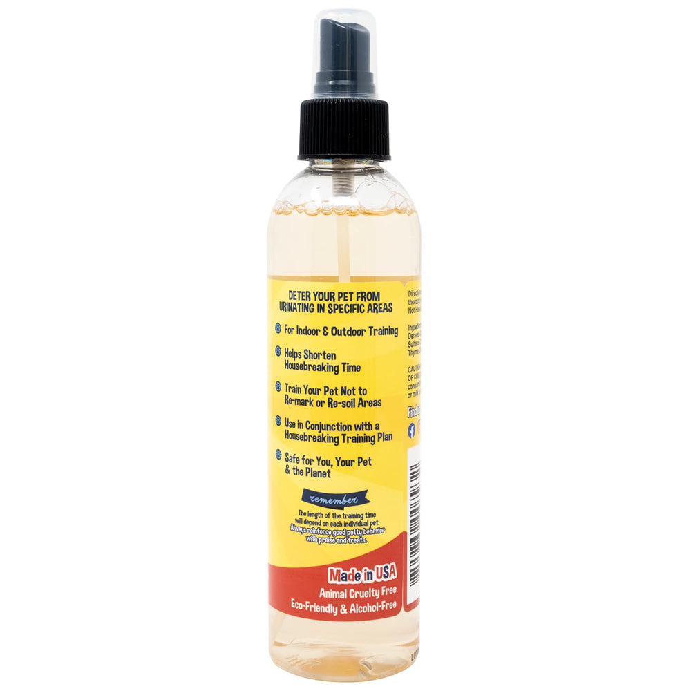 Bodhi Dog Not Here Spray made in USA packaging and formula