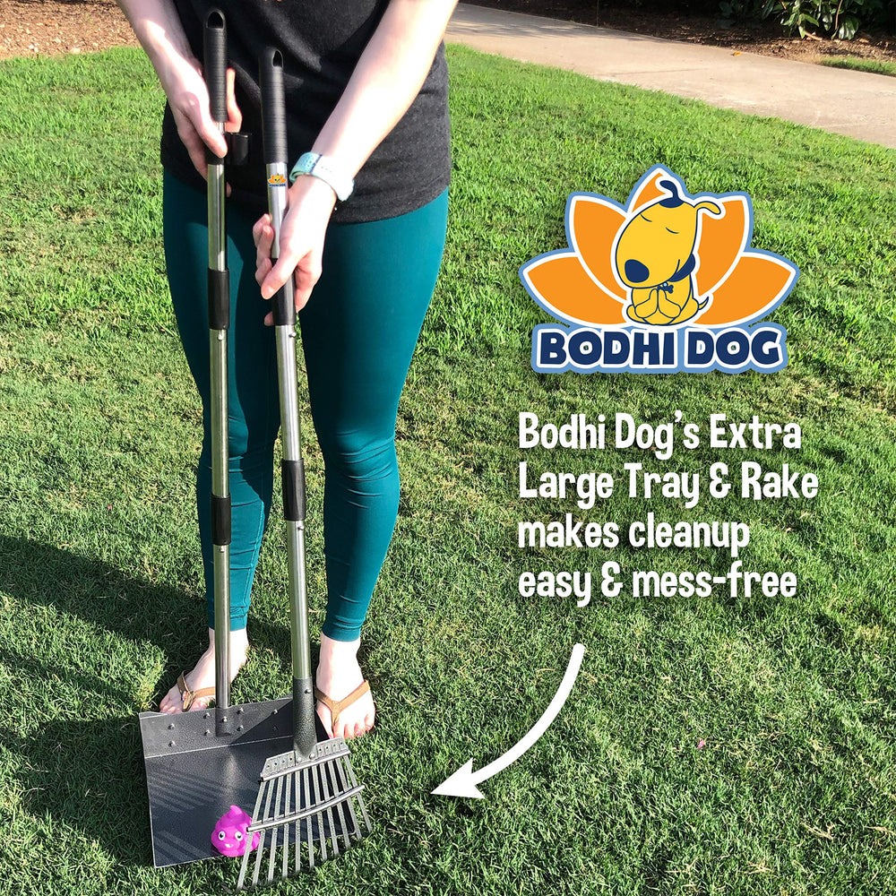Bodhi Dog rust-resistant finish ensures long-lasting performance in outdoor waste cleanup.