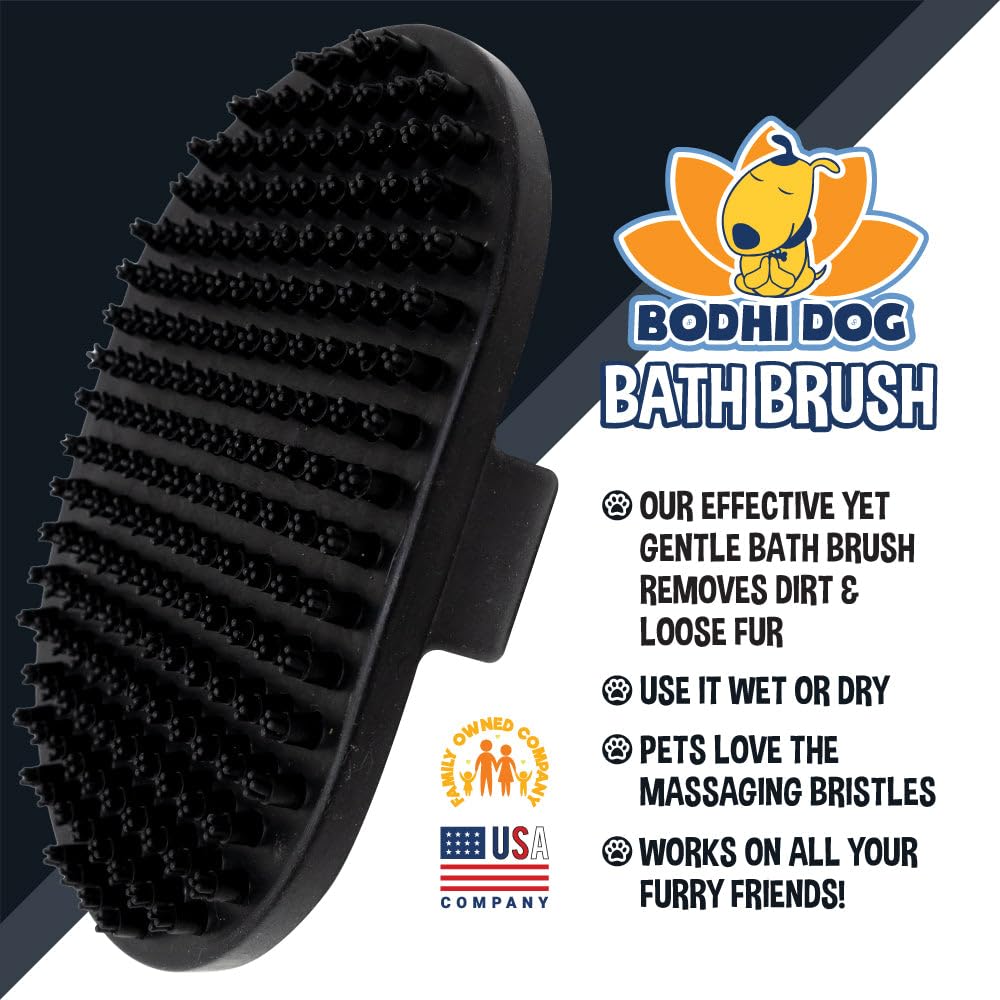 Bodhi Dog Shampoo Brush deshedding action helps manage shedding