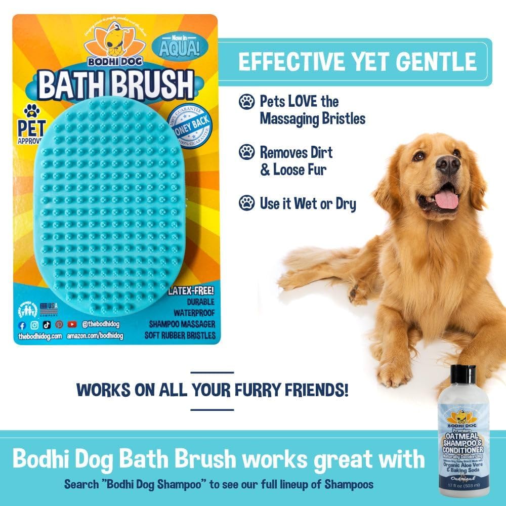 Bodhi Dog Shampoo Brush easy-clean design after baths
