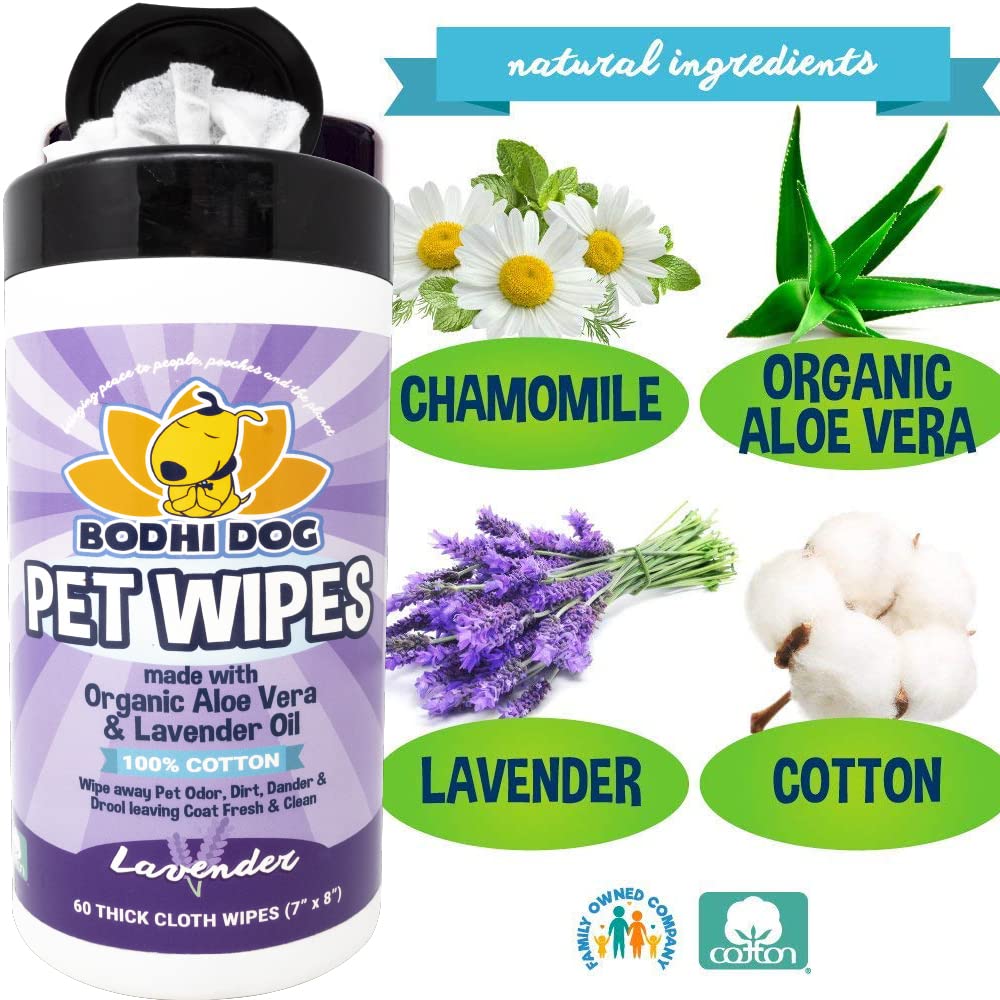 Bodhi Dog Wipes after-walk use on paws and coat