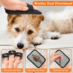 Boduoyejieyi glove on sofa fabric lifting lint and fur efficiently.