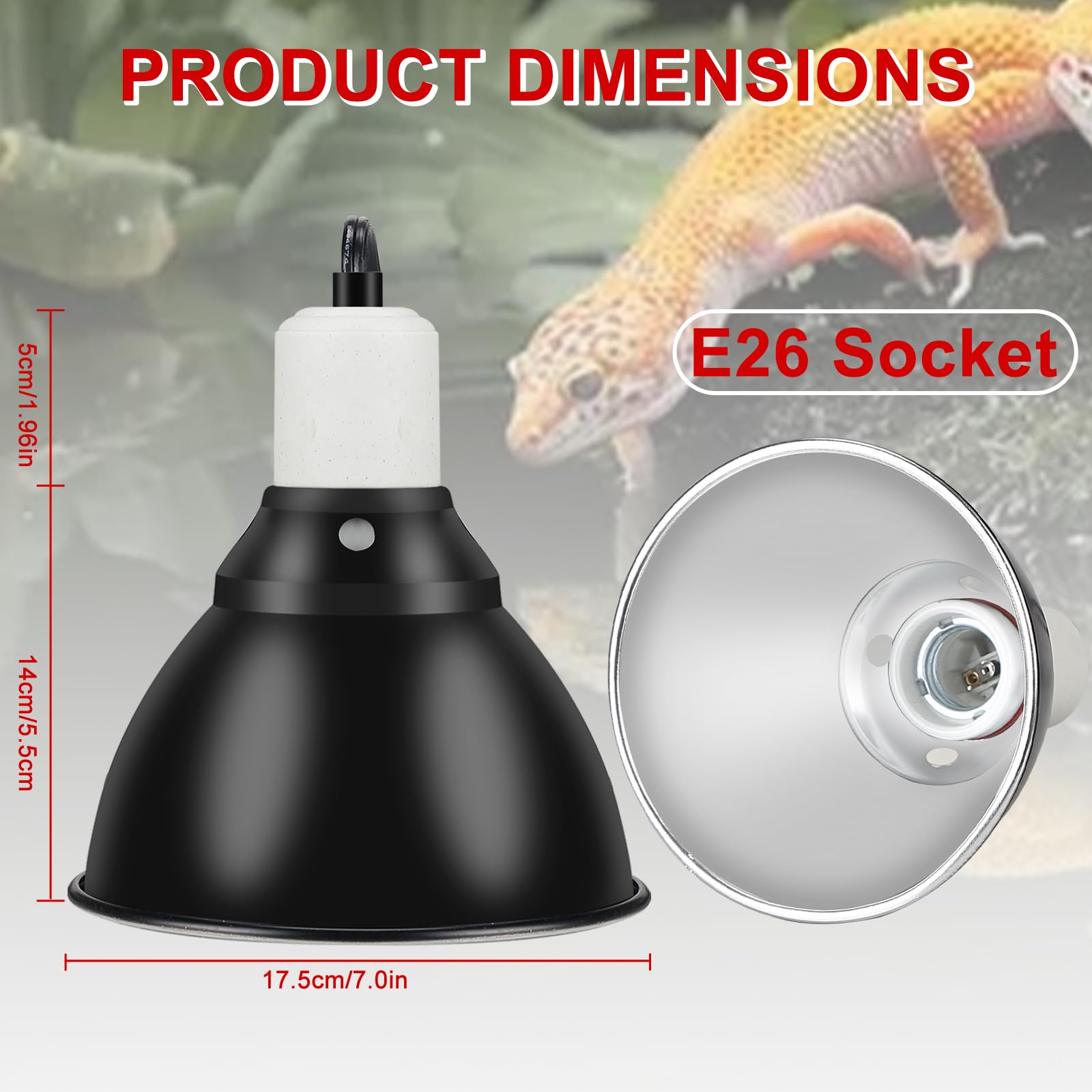 BOEESPAT dome top ventilation holes aid heat dissipation.