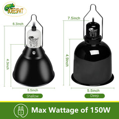 BOEESPAT fixture with independent switch and long cord enables flexible placement