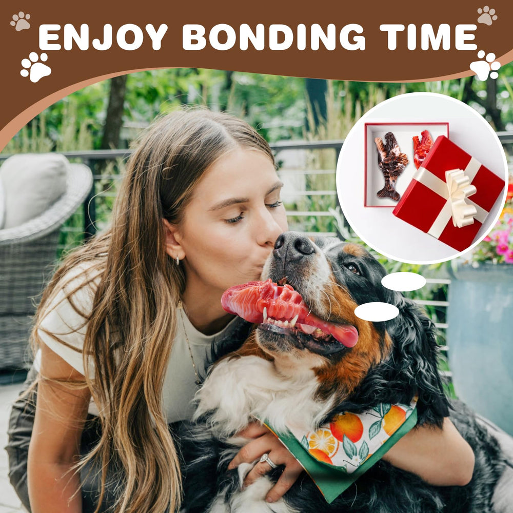 BoYoYo beef-flavor dog toy appeals to dogs and boosts chewing engagement.