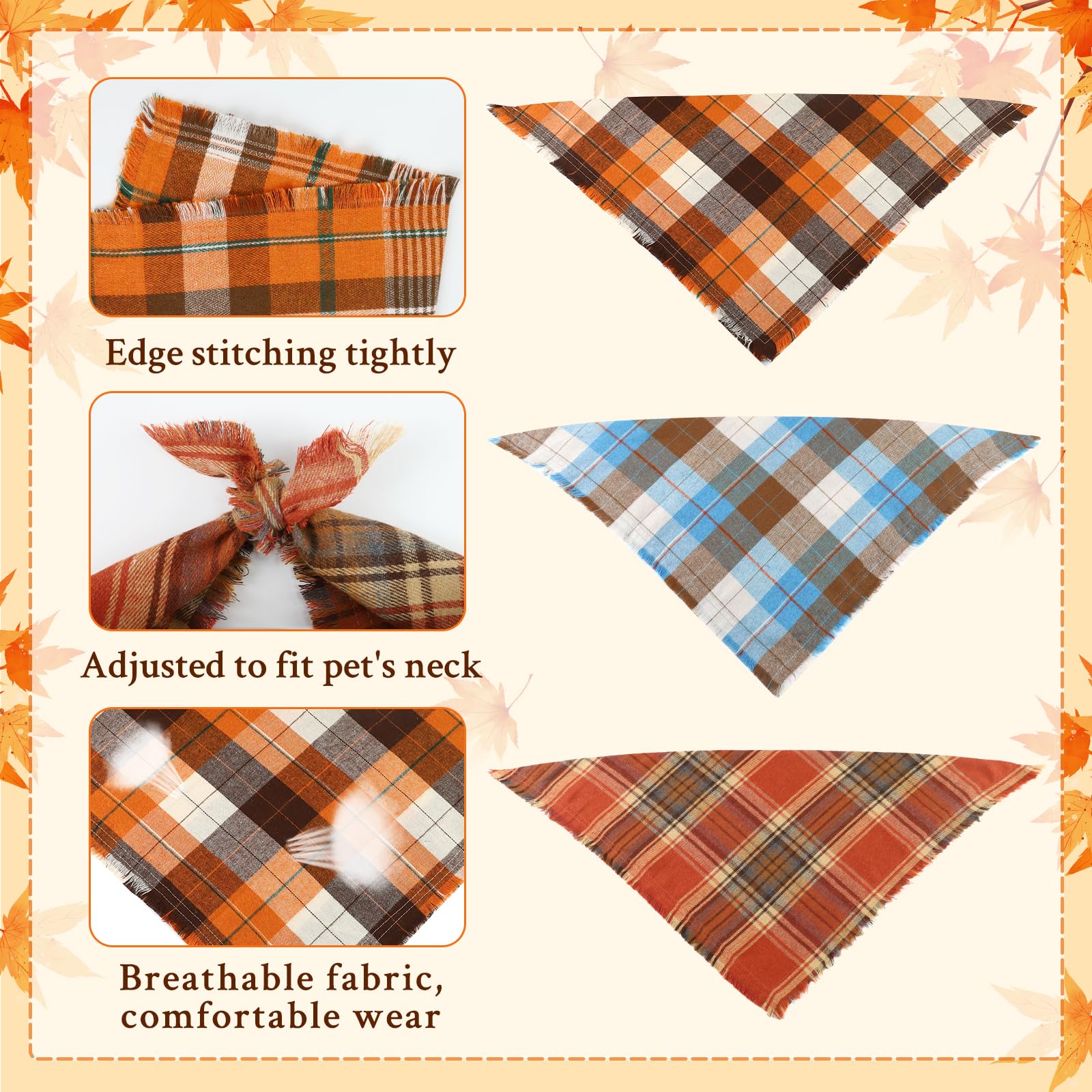 Bolake adjustable bandana neck measure helps find the right fit