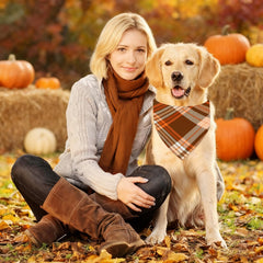 Bolake soft polyester dog bandanas emphasizing comfort and breathable fabric