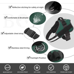 Bolux reflective straps provide nighttime visibility for safer outdoor adventures.