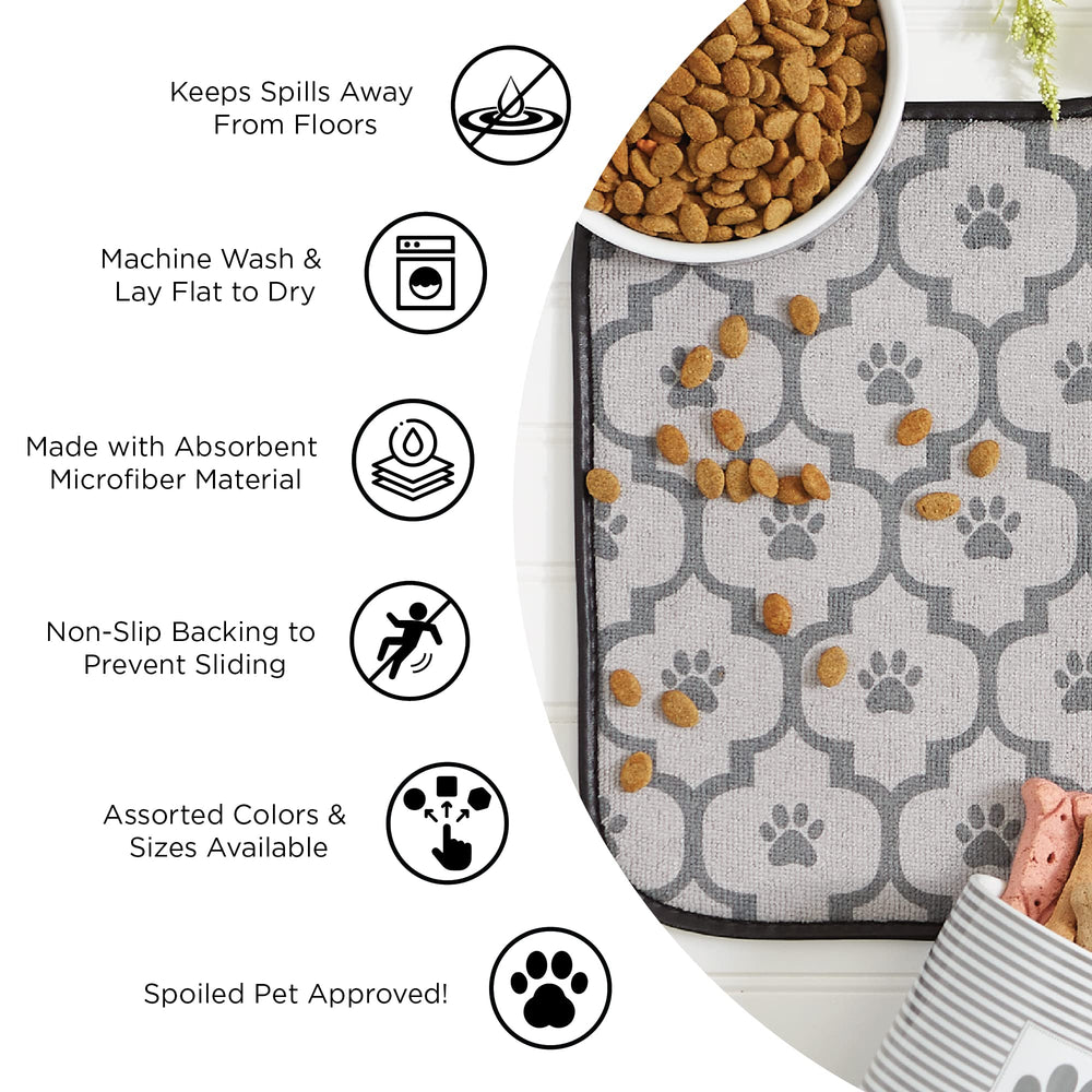 Bone Dry machine washable microfiber mat for easy cleaning.