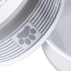 Bone Dry Paw & Patch non-slip silicone rim detail emphasizes stability during meals