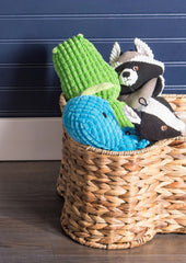 Bone Dry Sam Alligator plush toy 12-5in size shown as a versatile cuddle companion.