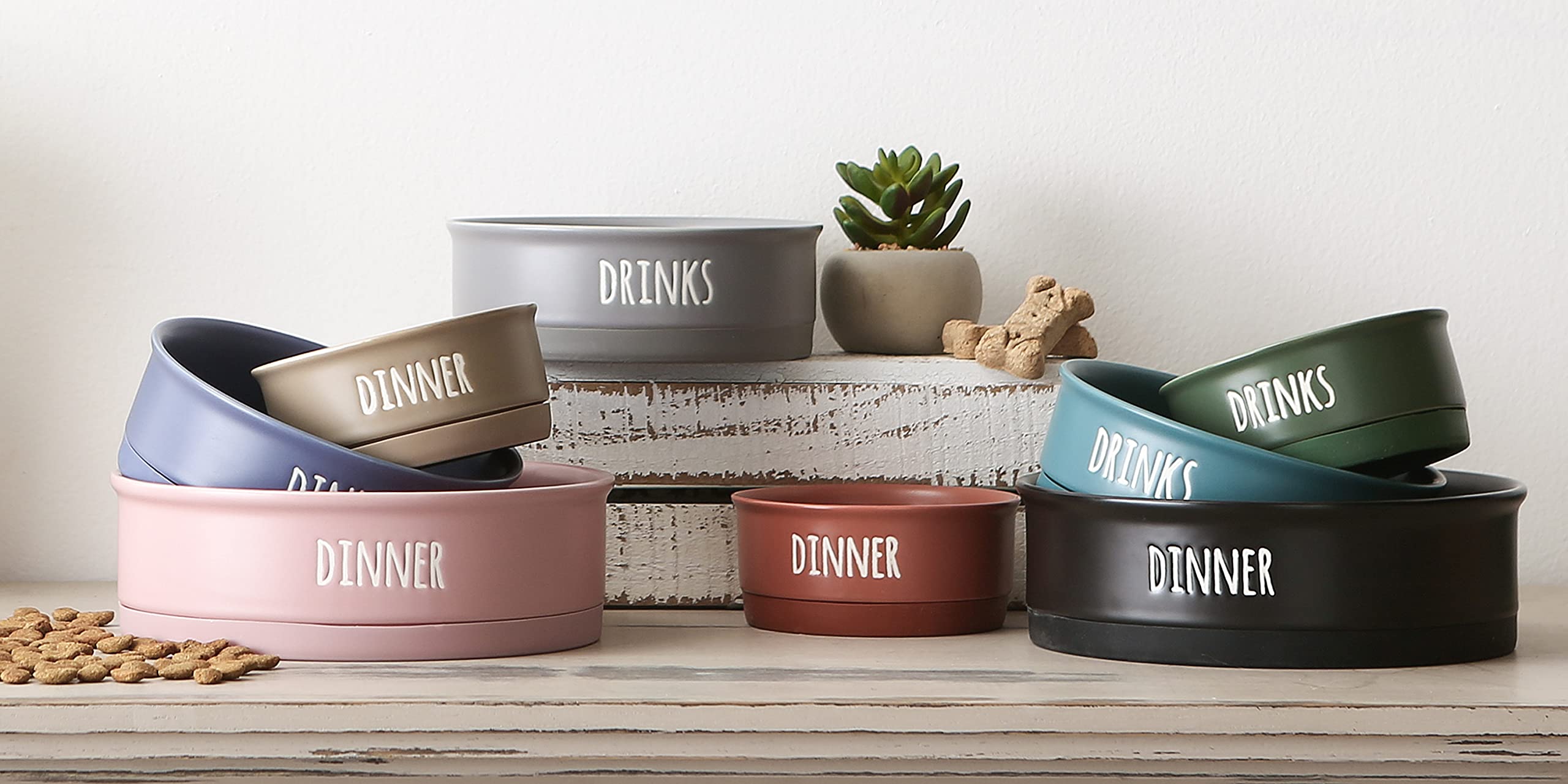 Bone Dry terra-cotta bowls-closeup-ceramic highlights quality and easy cleaning.