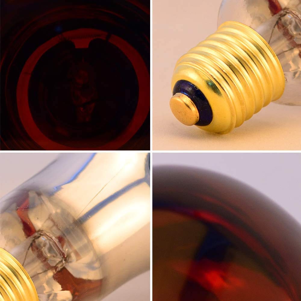 BONGBADA heat lamp with E26 base at 120V for easy installation