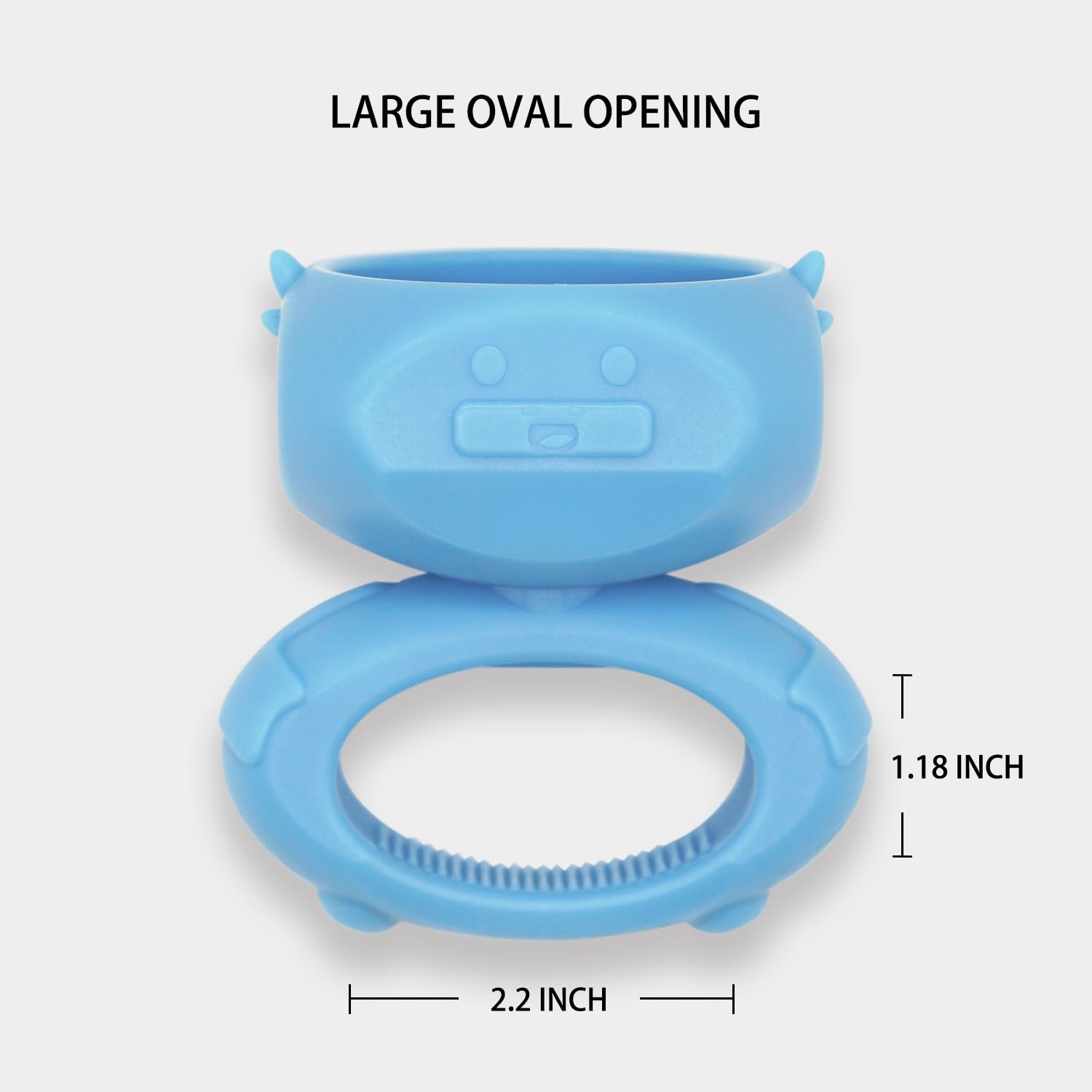 BoniVet chew holder holds yak chew for safer chewing sessions.