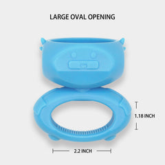 BoniVet chew holder holds yak chew for safer chewing sessions.