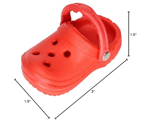 Bonka Bird Toys 12 Mini Sandals ideal for parrots and cockatiels during enrichment sessions