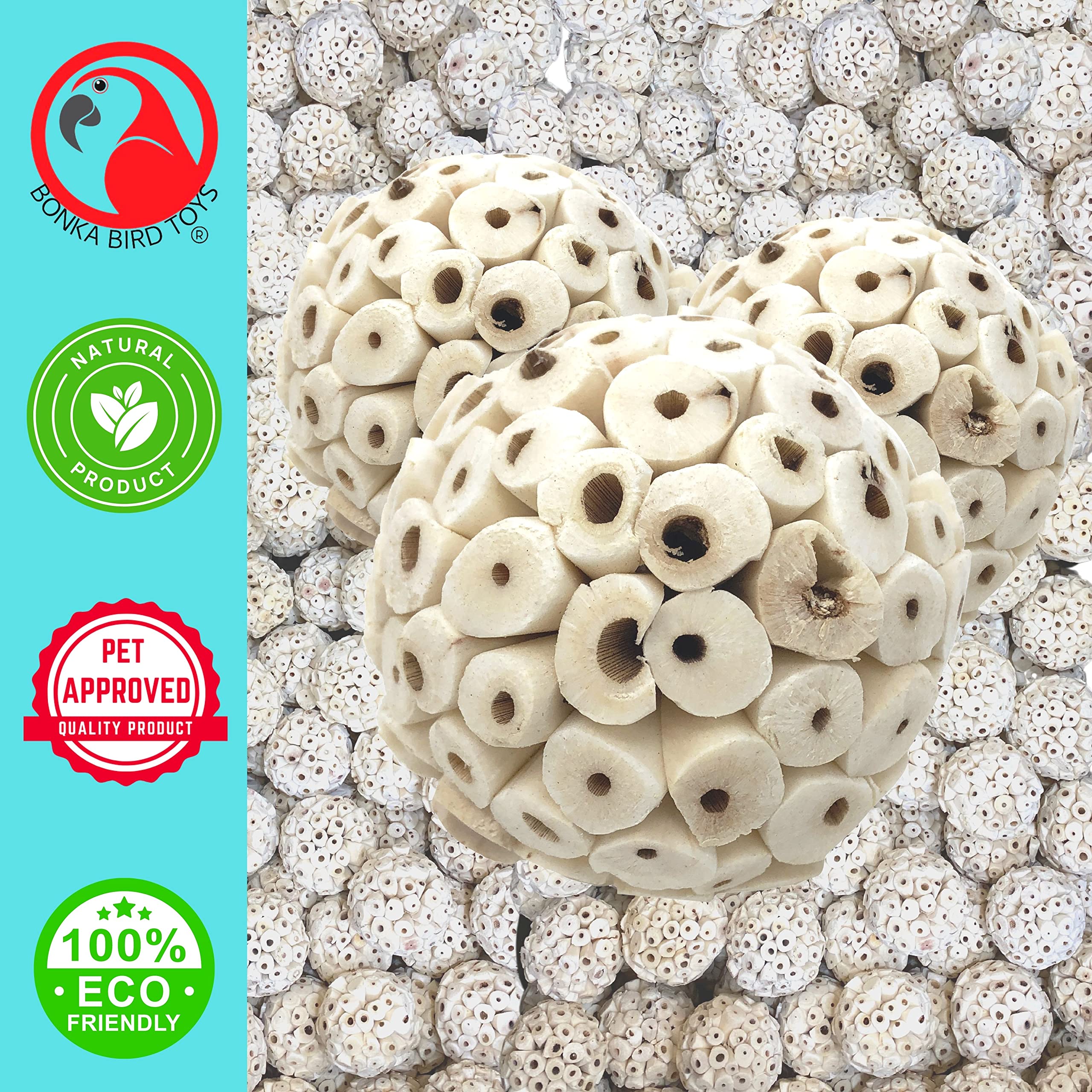 Bonka Sola Atta Ball eco-friendly material—natural sourcing supports creative toy-making.
