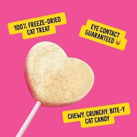 Bonkers Purrpops bonus Purell wipe, convenient hygiene during snack sessions.