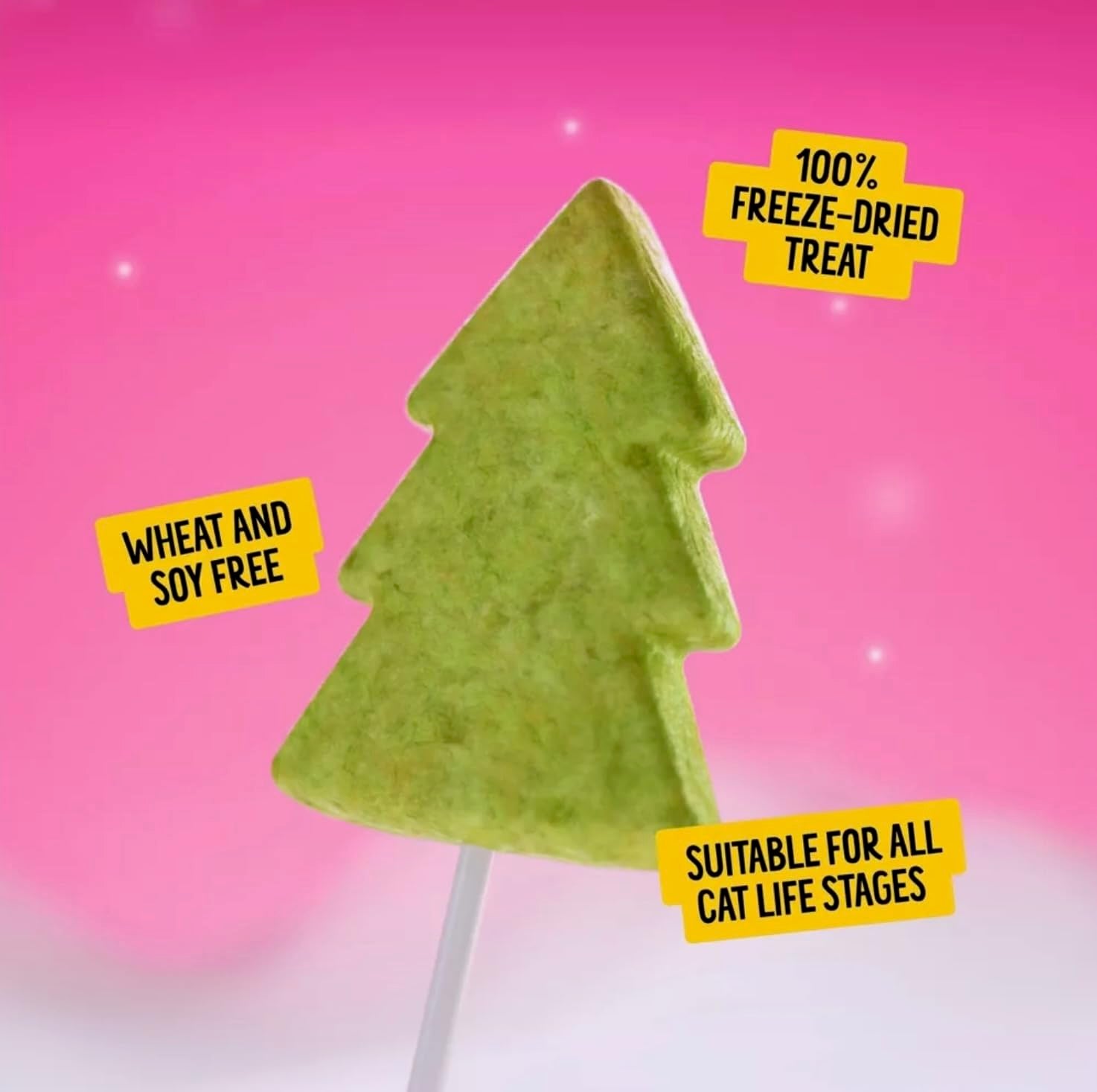 Bonkers Purrpops sabor pavo y catnip, snack ideal para juego.