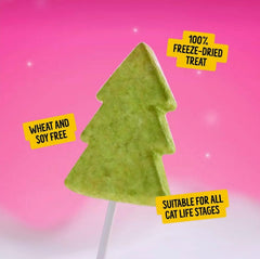 Bonkers Purrpops sabor pavo y catnip, snack ideal para juego.