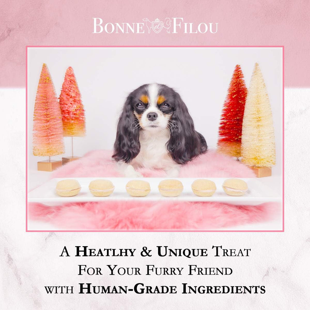 Bonne et Filou treats require no refrigeration and stay fresh at room temperature.