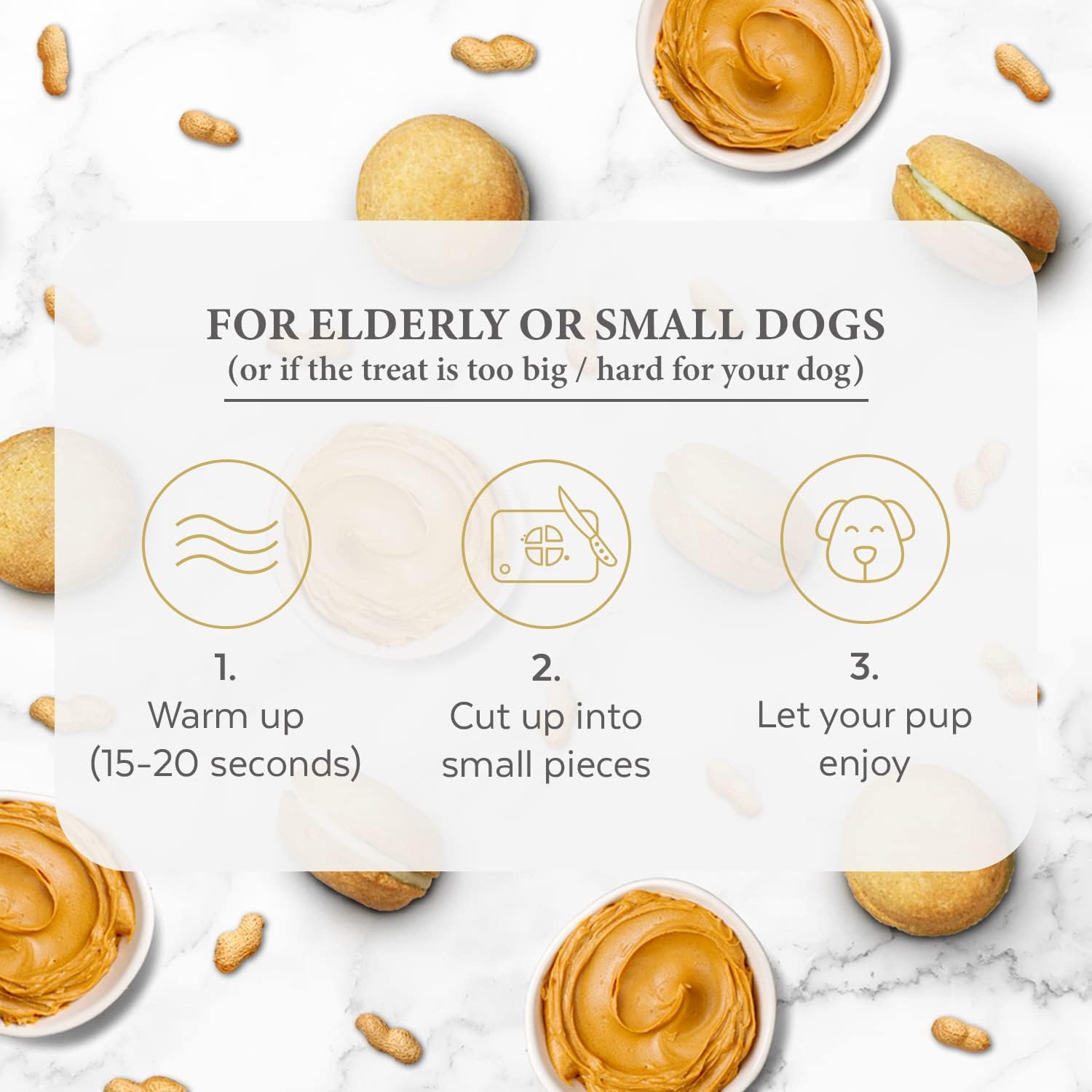 Bonne et Filou gourmet dog snacks packet highlighting human-grade quality and daily treats