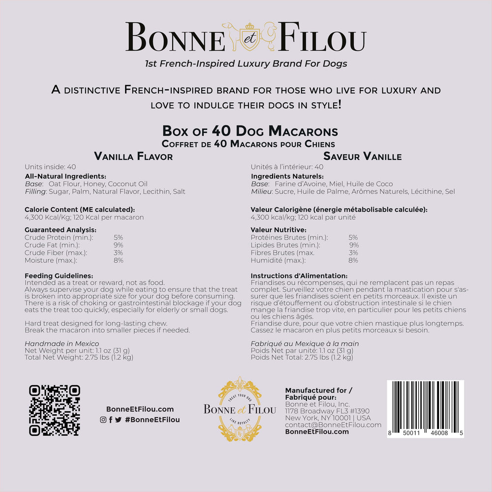 Bonne et Filou holiday packaging macarons, festive gift idea