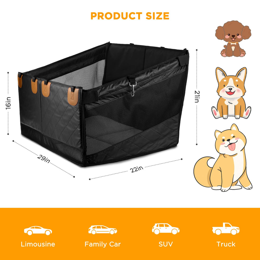 BONTHEE 40 percent space extension lets dogs move freely without crowding