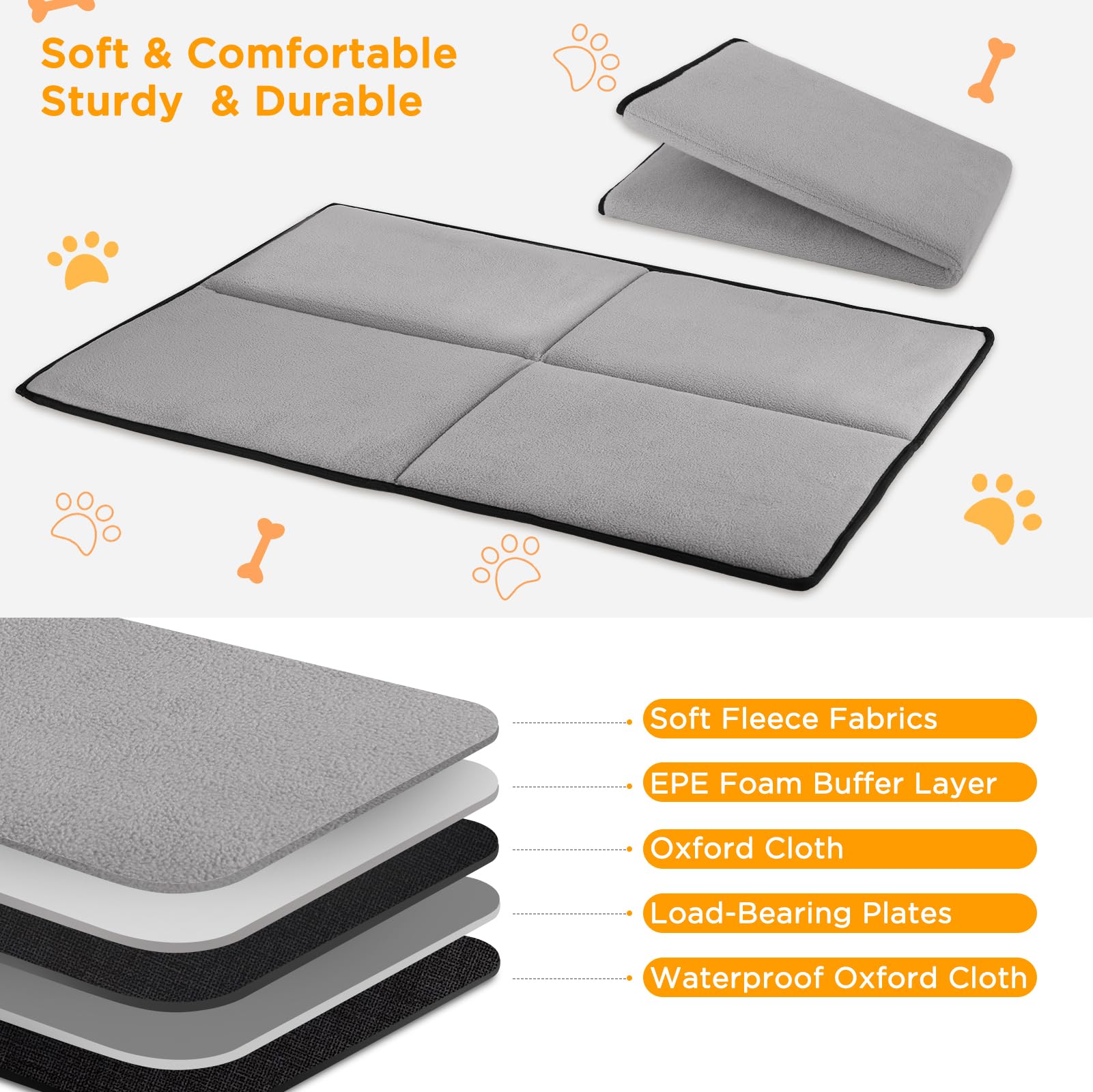 BONTHEE side storage pockets hold toys and treats for quick access