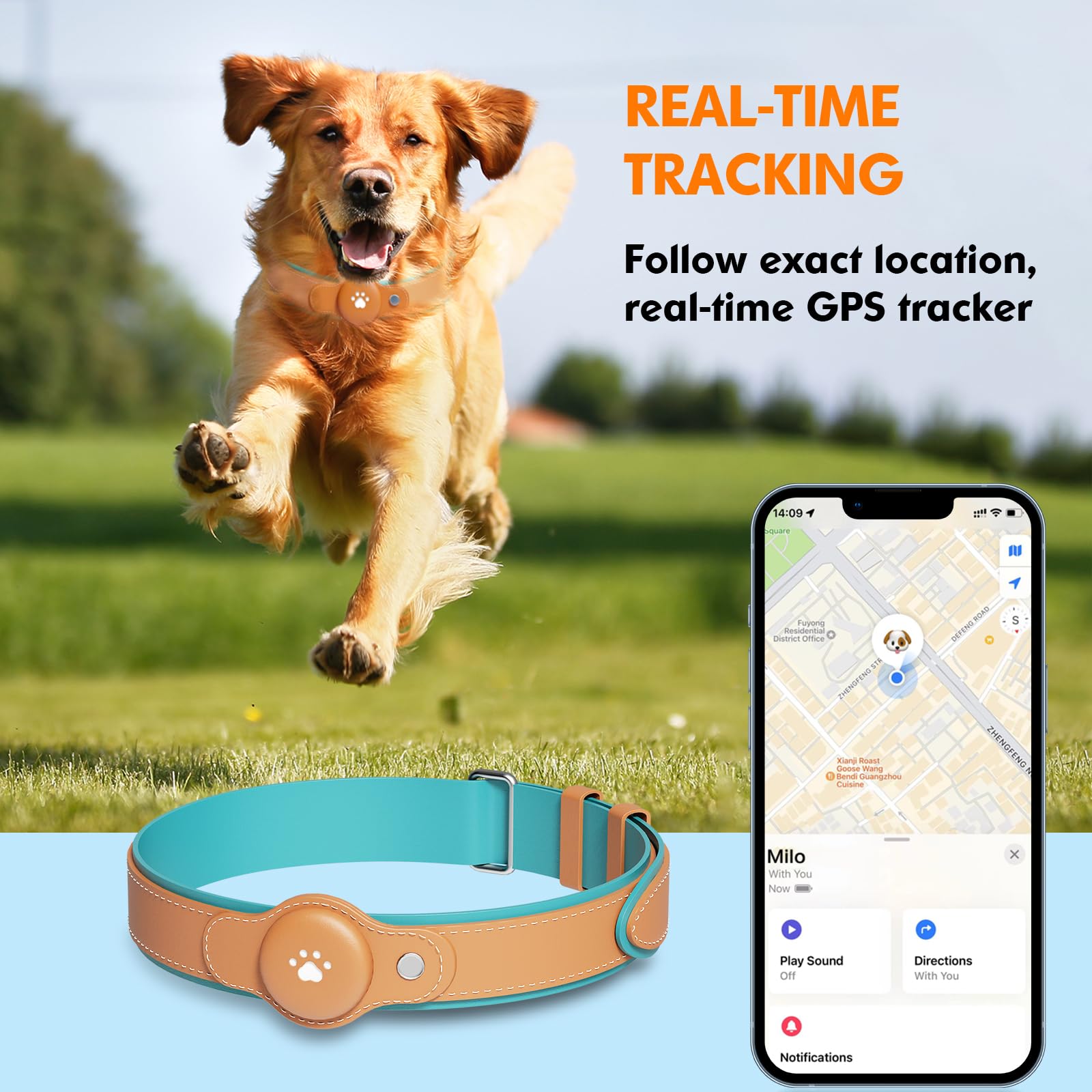 BONSO tracker with reliable location history to review pet excursions.