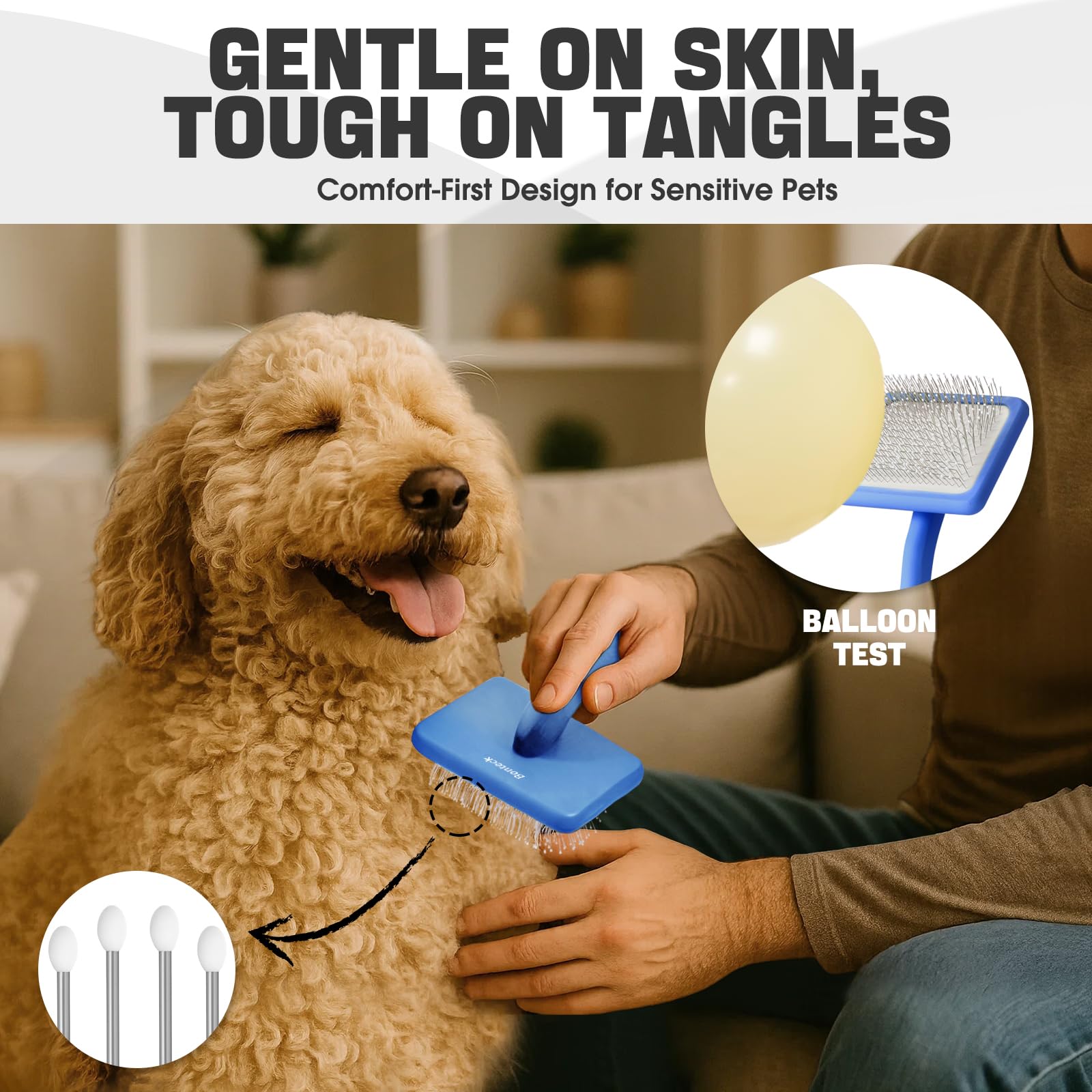 Bonteck complete grooming kit blue for home-use grooming sessions
