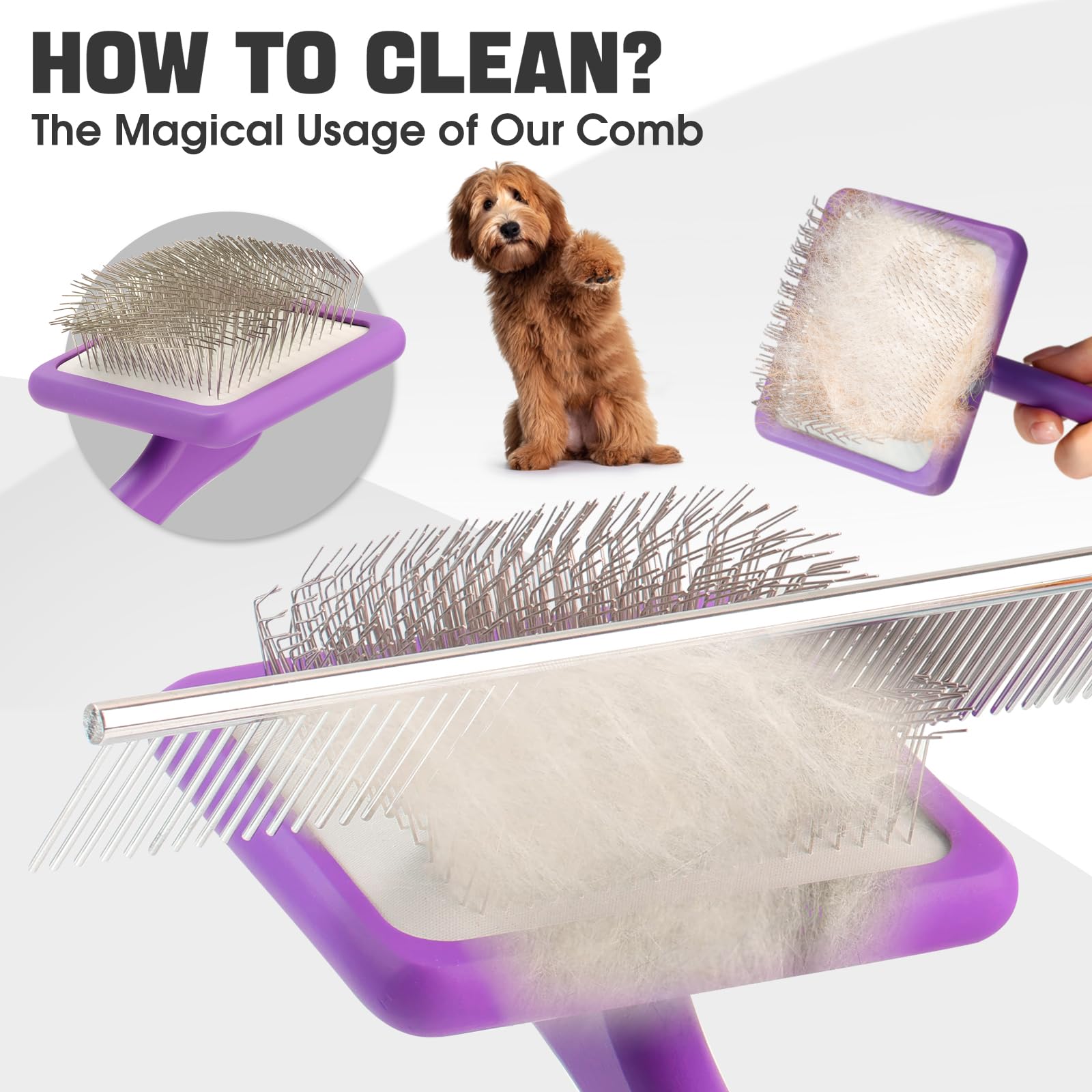 Bonteck-brand purple grooming kit image showcases color and quality for daily care.