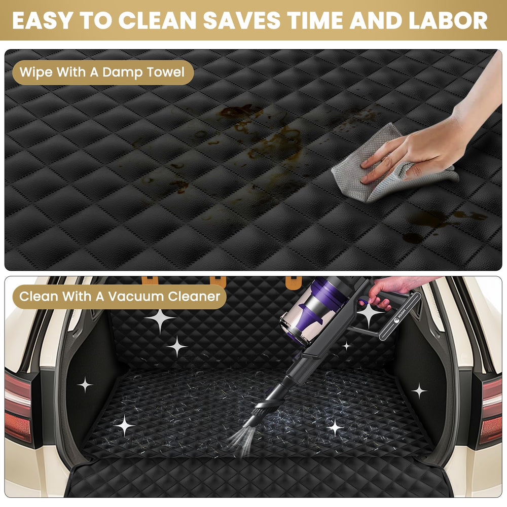 BONTHEE large cargo area protector offers easy wipe-down maintenance after adventures.