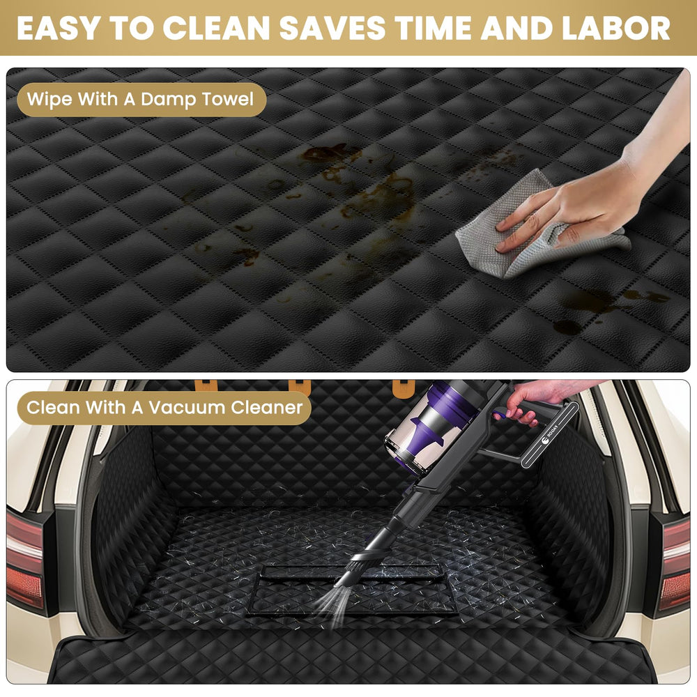 BONTHEE machine-washable car mat cleans fast and deep