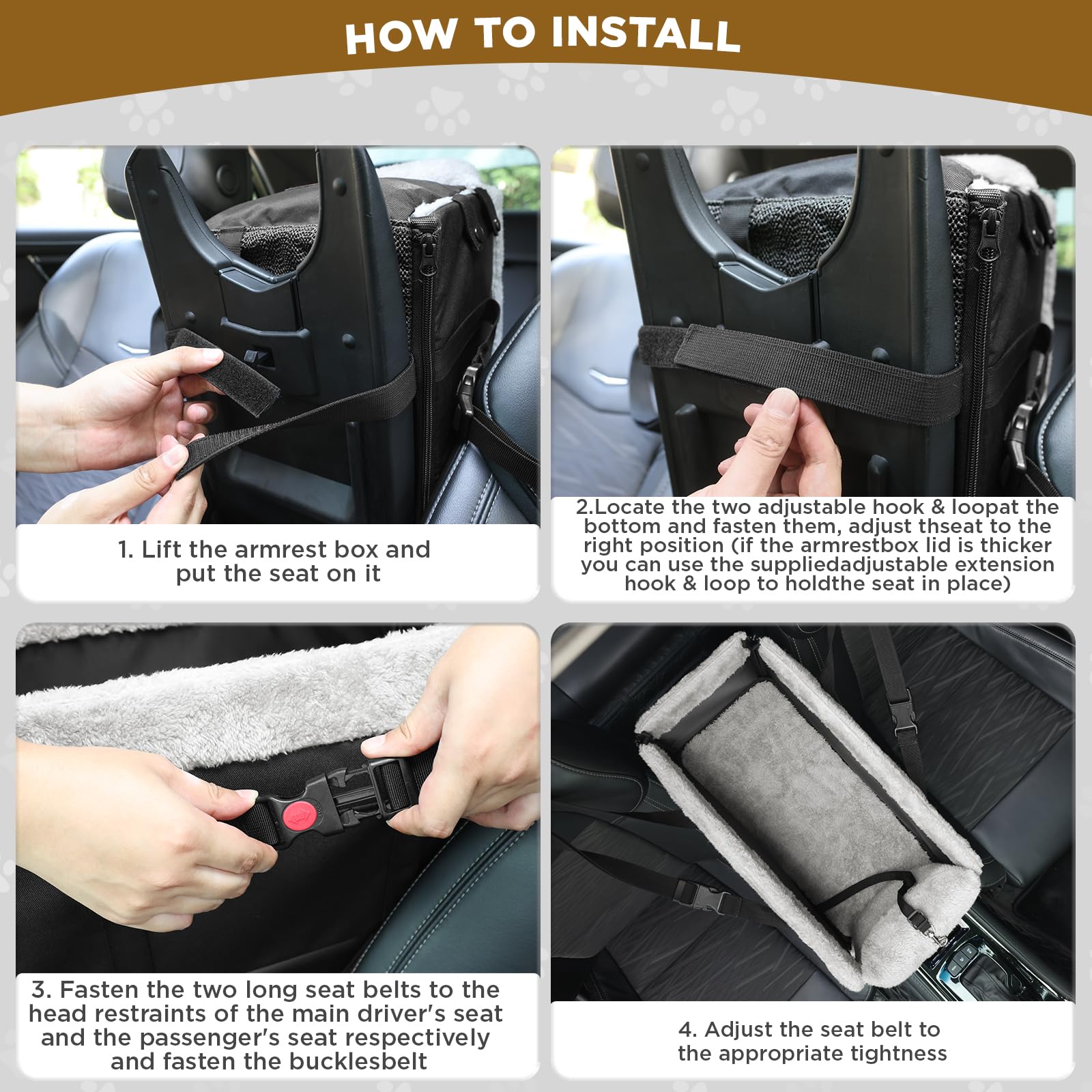 BONTHEE vehicle-fit guidance for mid-size to full-size cars.