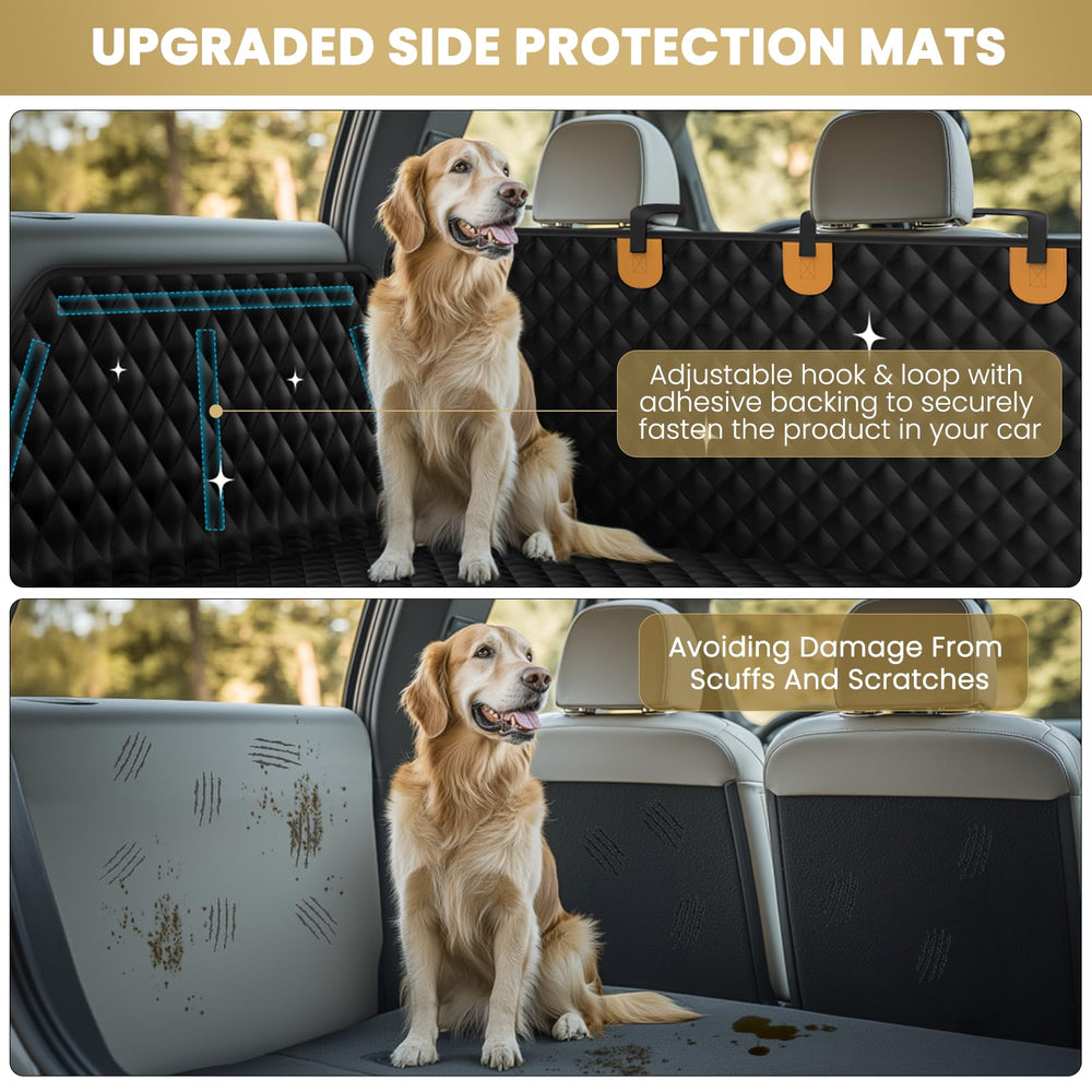 BONTHEE waterproof bumper flap protects trunk edges during paws and loading