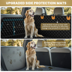 BONTHEE waterproof bumper flap protects trunk edges during paws and loading