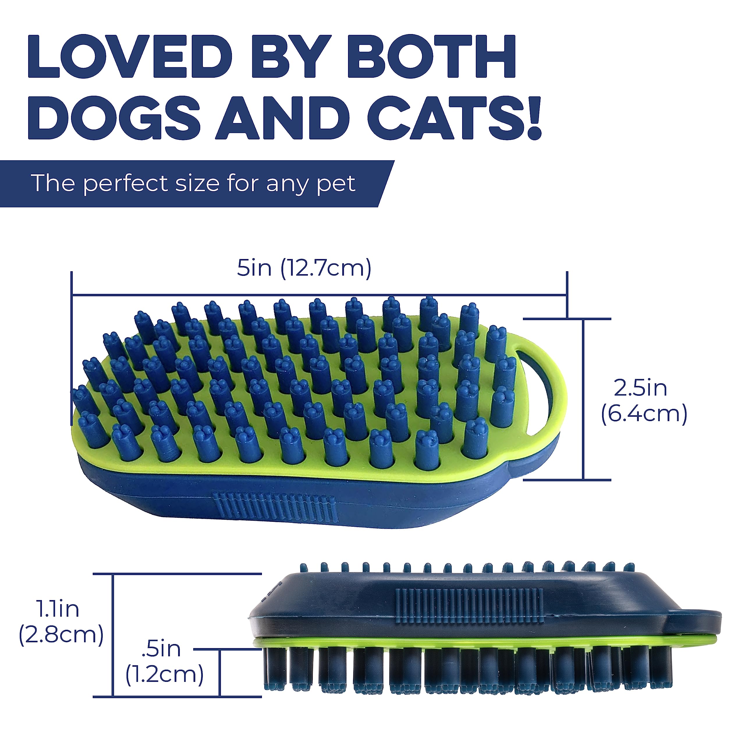 Bonza cepillo para perros silicona lavable en lavavajillas
