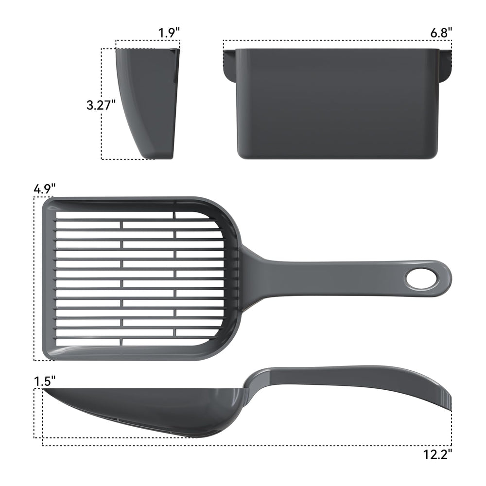 Booche precision sifting separates waste from clean litter efficiently.
